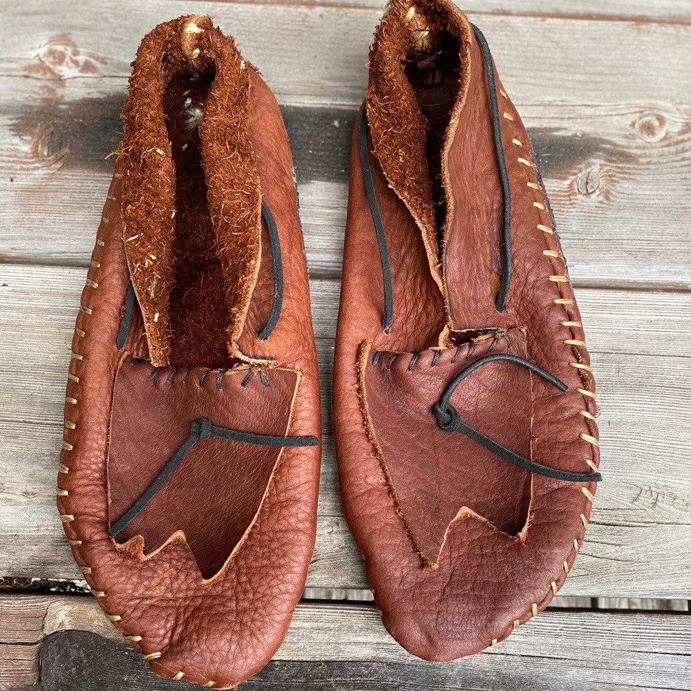 Handmade moccasins